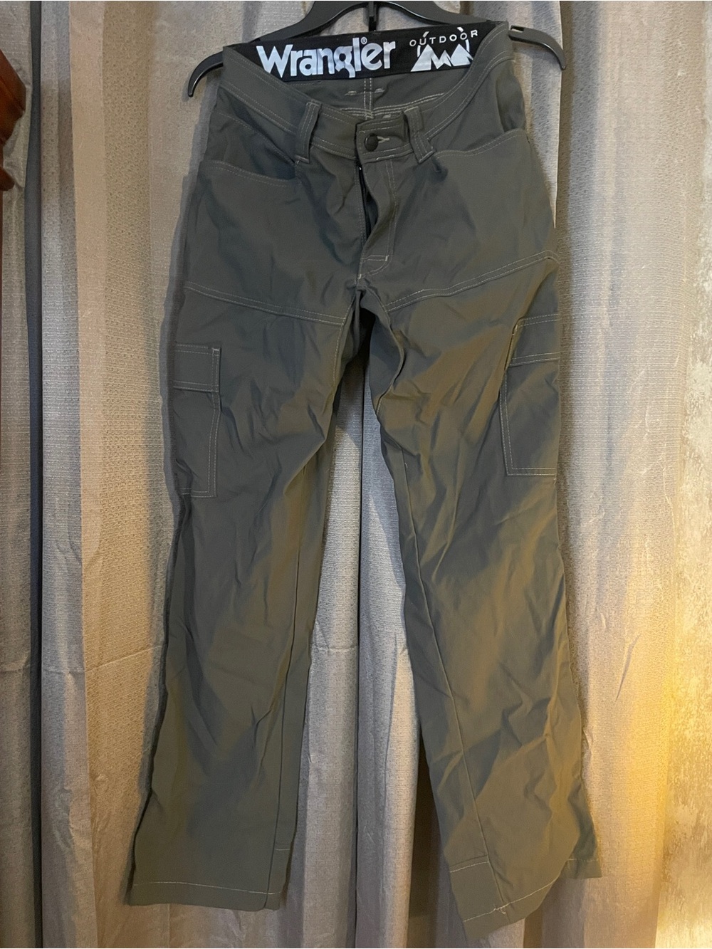 Wrangler Men's Dark Olive Tactical Cargo Pants